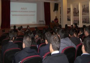 Narman’da deprem semineri